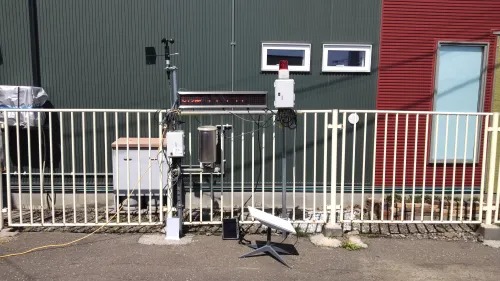 通信がつながらない山間部での土木工事でもstarlink(スターリンク)を活用し気象情報をクラウド管理