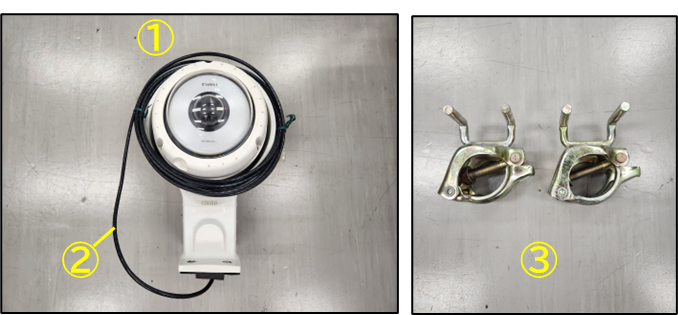 WEBカメラ ｽｲｯﾁ付 ｺﾝｾﾝﾄﾀｲﾌﾟ