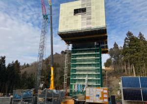 ２週間先のピンポイント予測から
重要工程であるコンクリート打設の遅延を防ぐ