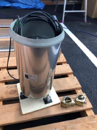 雨量計取り外し完了
