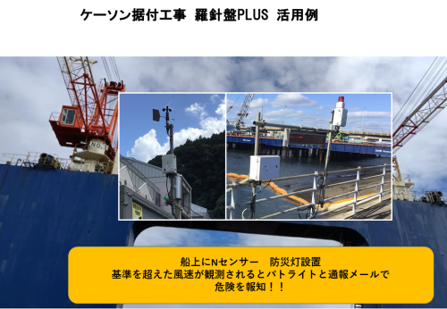 遮るものが無く風速をシビアに管理しなければならない