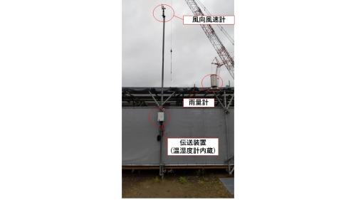 海岸近くの強風が気になる建築工事